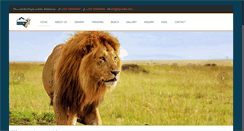 Desktop Screenshot of mjsafaris.com